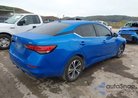 2022 Nissan Sentra Sv Xtronic Cvt z USA, uszkodzony, nr VIN 3N1AB8CV0NY260970